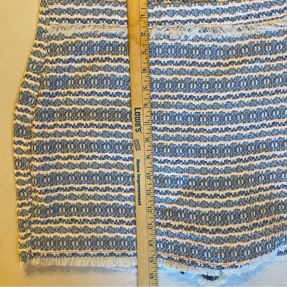 House of Harlow 1960 Tweed Top and Skort Set in Light Blue/Cream/Pink Size 12 - Picture 14 of 16